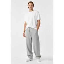 Wekame Erkek Baggy Oversize 3 Iplik Bol Paça Mevsimlik Eşofman