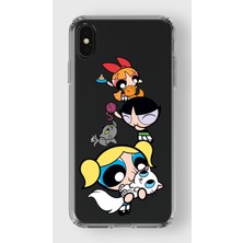 Manitoba Iphone Xs Max Uyumlu Baskılı Yumuşak Silikon Şeffaf Telefon Kılıfı