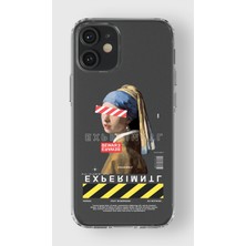 Manitoba Iphone 12 Mini Uyumlu Baskılı Yumuşak Silikon Şeffaf Telefon Kılıfı