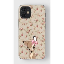 Manitoba Iphone 12 Mini Uyumlu Baskılı Yumuşak Silikon Şeffaf Telefon Kılıfı