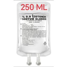 ENKAVET %0.9 Izotonik Serum Çözeltisi Sf Serum Fizyolojik 250 ml cc 25 Adet
