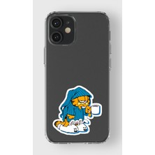 Manitoba Iphone 12 / 12 Pro Uyumlu Baskılı Yumuşak Silikon Şeffaf Telefon Kılıfı