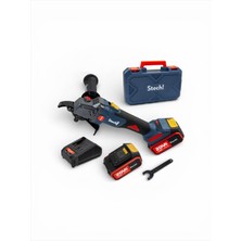 Stech-End Akülü Avuç Taşlama 125 mm 4.0AH 20V SX44