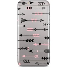 Manitoba Iphone 6 Plus / 6s Plus Uyumlu Baskılı Yumuşak Silikon Şeffaf Telefon Kılıfı