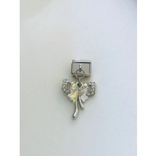 Mercan Aksesuar Fiyonk Çelik Italyan Charm