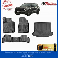 Rizline Kia Sportage 3D Havuzlu Paspas ve Bagaj Havuzu Cool/elegance Konfor 2024 Model Uyumlu