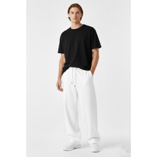 Wekame Erkek Baggy Oversize 3 Iplik Bol Paça Mevsimlik Eşofman