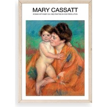 Durukar Mary Cassatt Ahşap Çerçeveli Tablo 30 x 42