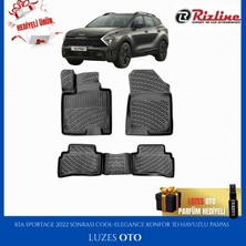 Rizline Kia Sportage 3D Havuzlu Paspas Cool/elegance Konfor 2023 Model Uyumlu