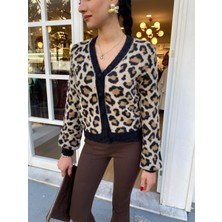 Keyymod Leopar Hırka Premium