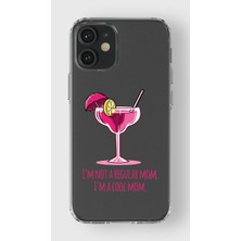 Manitoba Iphone 12 Mini Uyumlu Baskılı Yumuşak Silikon Şeffaf Telefon Kılıfı