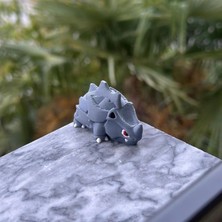 Va Hobi 3D Rhyhorn #0111 Figürü – Koleksiyonluk Masa Üstü Dekor