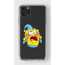 Manitoba Iphone 11 Pro Max Uyumlu Baskılı Yumuşak Silikon Şeffaf Telefon Kılıfı