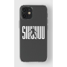 Manitoba Iphone 12 Mini Uyumlu Baskılı Yumuşak Silikon Şeffaf Telefon Kılıfı