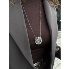 Tep's Jewellery Özel Tasarım Gümüş Örümcek Ağı Kolye