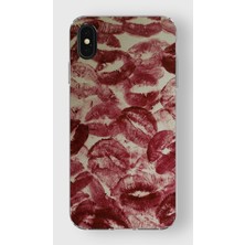 Manitoba Iphone X/xs Uyumlu Baskılı Yumuşak Silikon Şeffaf Telefon Kılıfı