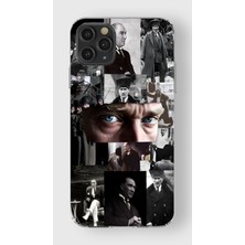 Manitoba Iphone 11 Pro Max Uyumlu Baskılı Yumuşak Silikon Şeffaf Telefon Kılıfı