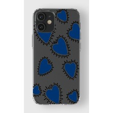 Manitoba Iphone 12 Mini Uyumlu Baskılı Yumuşak Silikon Şeffaf Telefon Kılıfı