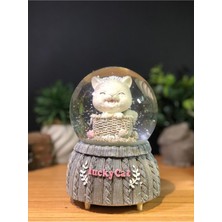 UltraNova Işıklı ve Müzikli Büyük Boy Kar Küresi, Pilli Kar Püskürtmeli Eğlence