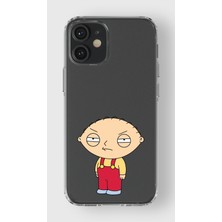 Manitoba Iphone 12 Mini Uyumlu Baskılı Yumuşak Silikon Şeffaf Telefon Kılıfı