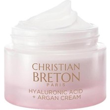 Christian Breton Ince Çizgi, Kırışıklık Karşıtı, Nemlendirici Yüz Kremi -Hyaluronik Asit+Argan Yağı 50 ml PSSN451