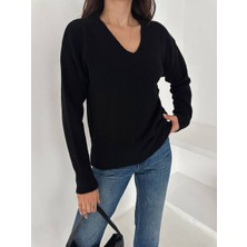 V Yaka Basic Triko Kazak