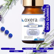 Gummies 60’lı – Biotin, Çinko, At Kuyruğu Ekstresi, – Saç ve Tırnak Desteği