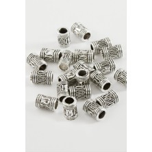 İlk El Grup Zikzak Desenli Silindir Tesbih Ara Aparatı 50 Gram