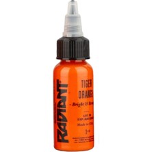Valor Tiger Orange Radiant Dövme Boyası 30ML – Yoğun Turuncu Profesyonel Tattoo Ink