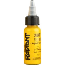 Valor Canary Yellow Radiant Dövme Boyası 30ML – Yoğun Sarı Profesyonel Tattoo Ink