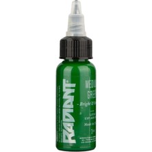 Valor Medium Green Radiant Dövme Boyası 30ML – Yoğun Yeşil Profesyonel Tattoo Ink