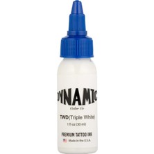 Valor Dynamic Triple White – Yoğun Beyaz Tattoo Dövme Boyası 1 Oz / 30 ml