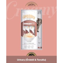 M-Pets Creamy Urinary Fonksiyonel - Üriner Sistem Destekleyici Kedi Krema Ödül Maması 4X15 gr