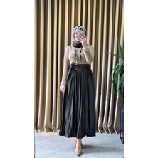 Missemramiss Msm Lumore Duo Elbise Camel/haki