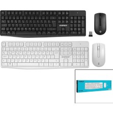Everest KM-7500  Kablosuz  Multimedia  Klavye - Mouse  Seti   Q Kalvye