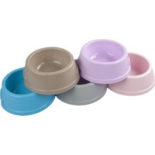 Oripet Plastik Yuvarlak Mama Kabı 0.5 Lt
