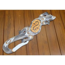 Skygo Ahşap Duvara Asmali Kertenkele Figürü