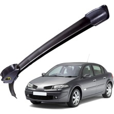 Mega Oto Market Frt Ottoman Otomobil Sileceği Muz Silecek Takımı 24/18 Inch 60/45 cm Renault Megane 2 Cabrio Sedan ile Uyumlu