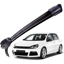 Mega Oto Market Frt Ottoman Otomobil Sileceği Muz Silecek Takımı 24/19 Inch 60/48 cm Skoda Yeti - Volkswagen Golf 5 ile Uyumlu