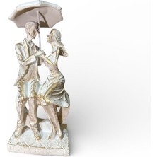 Uzman Ticaret Kalp Desenli Oturan Çift