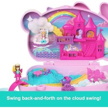 Polly 2'si 1 Arada Tavşancıklar Mini Oyun Seti, 2 Mikro Bebek ve Evcil Hayvanlar Dahil 12 Aksesuar ile Giyilebilen Çanta Şeklinde, Tavşan ve Tek Boynuzlu At Temalı, JFT88