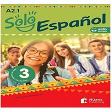 Solo Espanol 3 (A2.1) Libro Del Alumnoy De Ejercicios +Audio Descargable