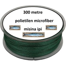 Aykn Misina 300M Polietilen Microfiber 2.0 Ip Misina Yeşil (485O0)