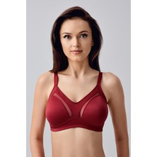 C&city C16001 Balensiz Minimizer Sütyen Bordo