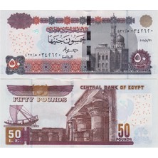 Banknoting Mısır 50 Pound 2025 Çil.