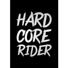 Hard Core Rider Sticker Cam Sticker Oto Sticker 14X18 cm
