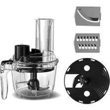 5000 Serisi El - Speedtrigger Kontrolü, 1200W Motor, Paslanmaz Çelik Bıçaklar, Bebek Maması Hazır, Mikser ve Gıda Işlemci Aksesuarları (HR2695/01)