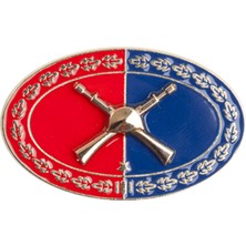 Çukurova Ütü Jandarma Harici Kıyafet Için Uzman Erbaş Kıta 5-10 Yıl Hizmet 1 Yıldız Metal Arması, Standart Ölçü