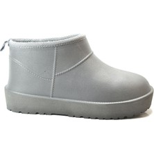 Onlo Ayakkabı OD.990 Plastik Kürklü Su Geçirmez Kadın Yağmur Bot