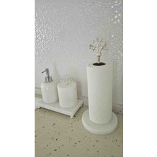 Mermer Banyo Seti 4 Lu